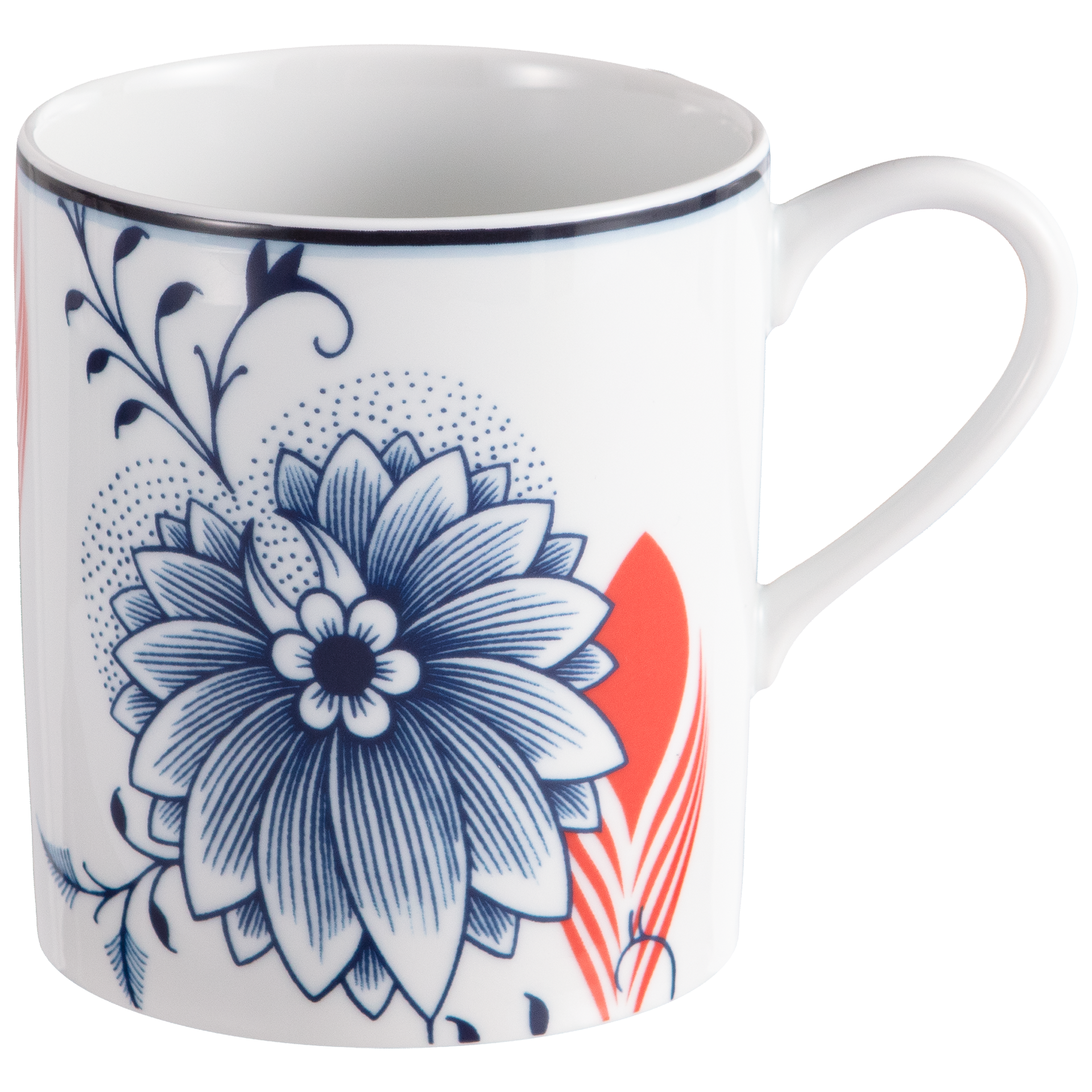 MEISSEN MEISSEN Collage Bloomy Feathers Mug
