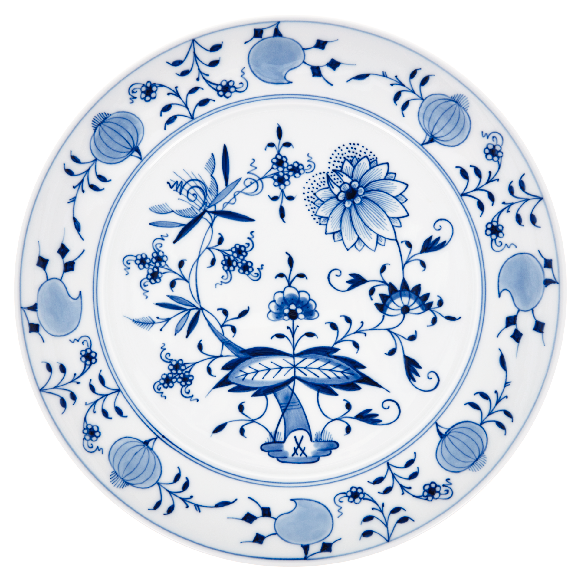 MEISSEN N°41 Blue Onion Dinner Plate