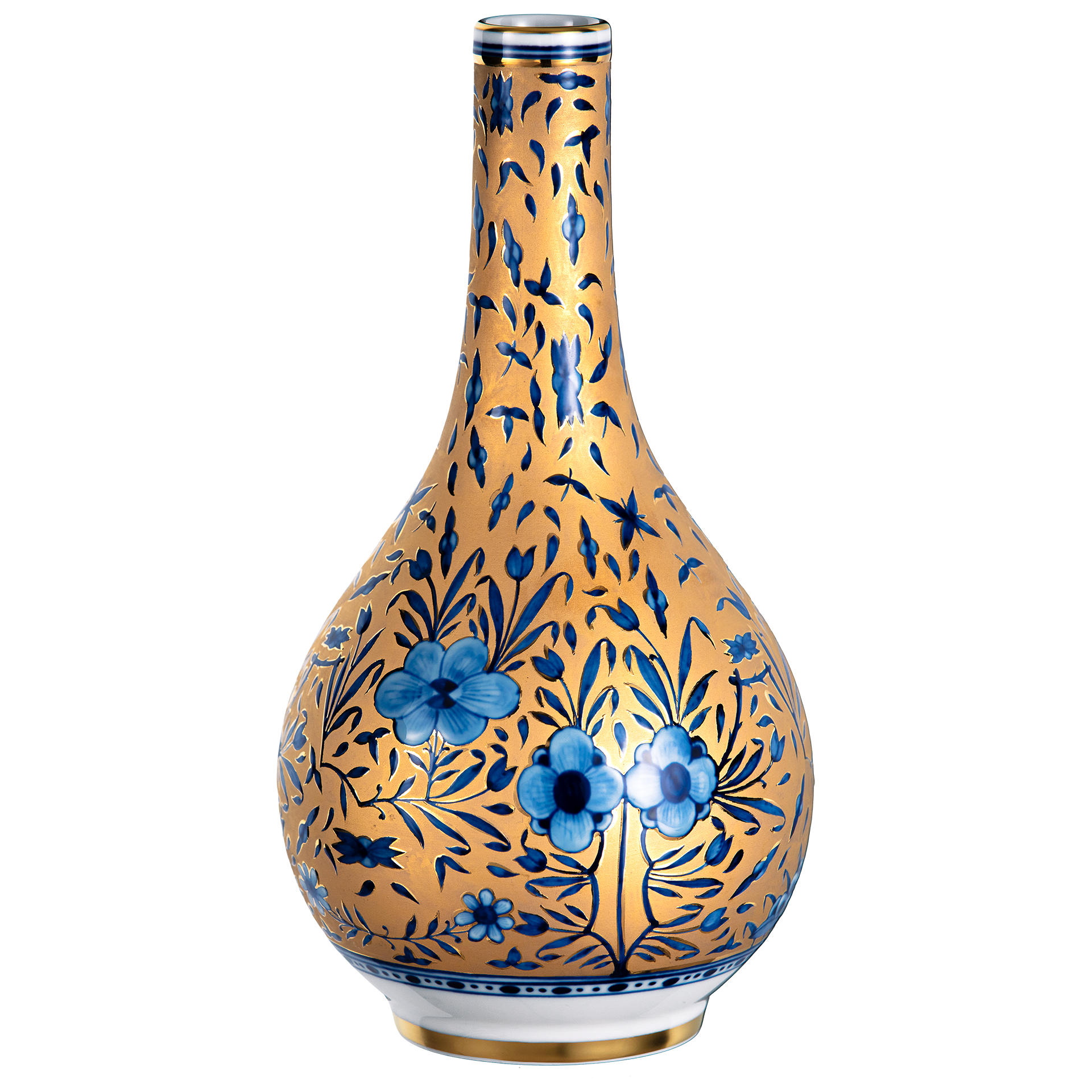 MEISSEN Limited Edition Bottle Vase, Floral