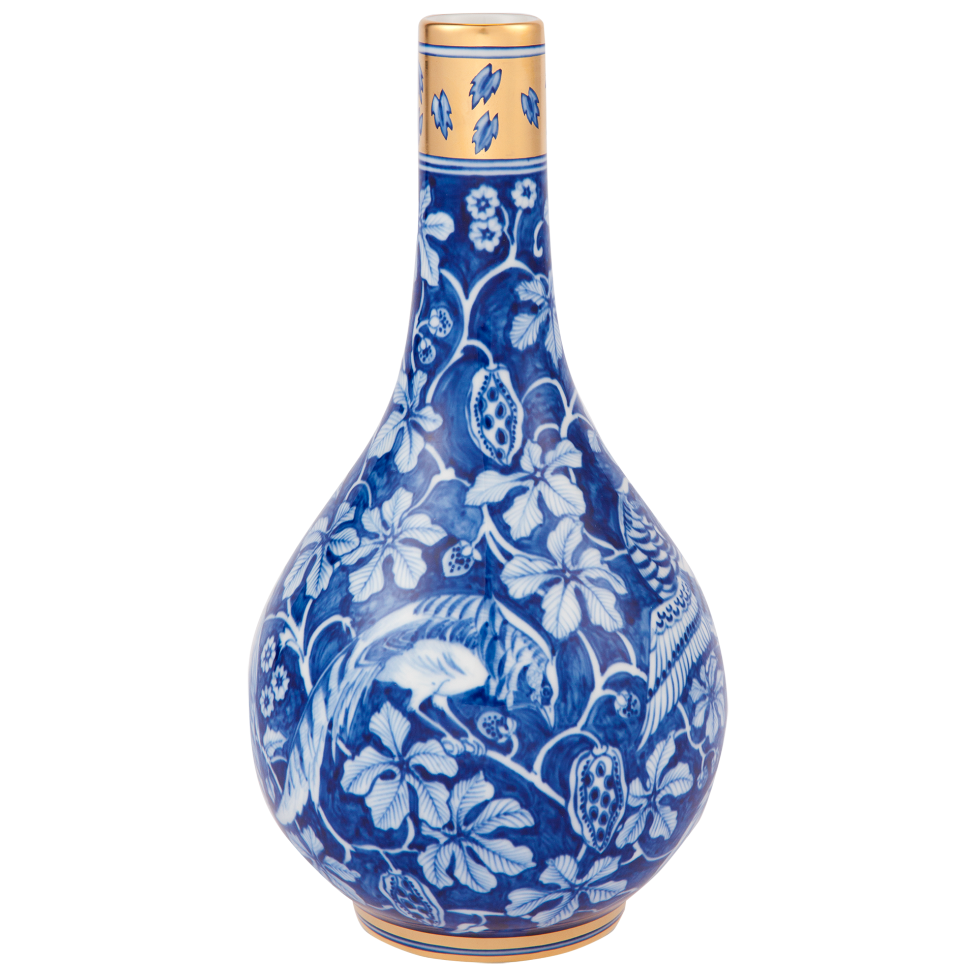 MEISSEN Limited Masterworks Chinese Water Bottle Floral Pattern