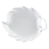 candy dish, Shape "New Marseilles", white, 21 x 18 cm
