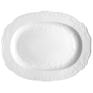 dish oval, Shape "New Marseilles", white, 44x32 cm