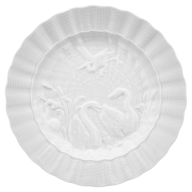 Bread- and Butter Plate, Shape "Swan Service", white, Ø 16,5 cm