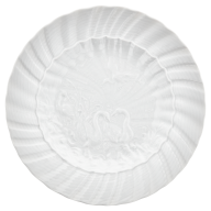 Dinner Plate, Shape "Swan Service", white, ø 24,5 cm