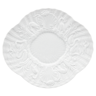 Gourmet Plate, Shape "Swan Service", white, L 30 cm