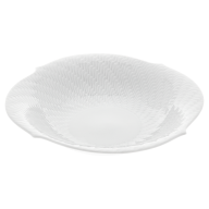 Bowl, medium, Shape "Waves Relief", white, ø 22 cm