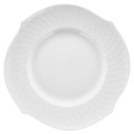 Bread- and Butter Plate, Shape "Waves Relief", white, Ø 19,5 cm