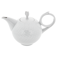 Teapot, Shape "Waves Relief", white, V 1,05 l