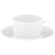 Tea cup & saucer, form "No 41 Casa", white, V 0,1 l