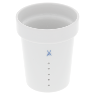 Tea strainer, Shape "No 41", white, Ø 8 cm