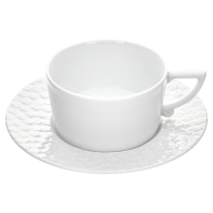 Tea cup & saucer, Royal Blossom, white, Shape "No 41", V 0,15 l