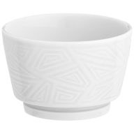 Dish, Shape "Vitruv Graphic", white, Ø 6 cm