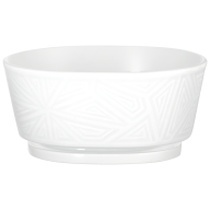 Bowl, Shape "Vitruv Graphic", white, 8,5 x 7,5 cm