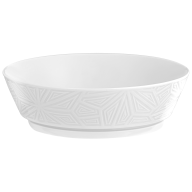 Bowl, small, flat, Shape "Vitruv Graphic", white, Ø 13,5 cm