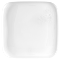 Dinner Plate, large, Shape "nova relief", white, 30 x 30 cm