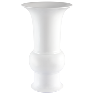 Vase, white, H 42 cm