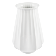 Lantern vase, small, white, H 18,5 cm