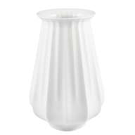 Lantern vase, medium, white, H 24 cm