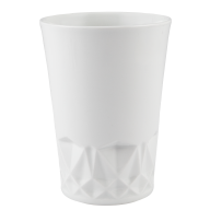 Orchid planter, white, H 16,5 cm