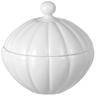 Box, "Landscape", white, Ø 11,5 cm