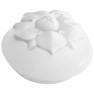 Paperweight, Rose of Luther, white, Ø 9 cm