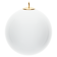 Ball, white, Ø 5 cm