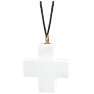 Pendant Crucifix, 750 rose gold