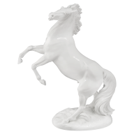 Horse "Maestoso", white, H 51 cm