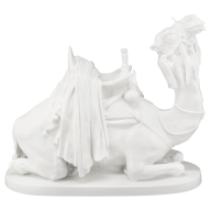 Ride camel lying, white, L 52 cm