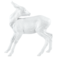 Roe deer, white, H 22 cm