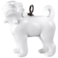 Dog Pug pendant, 3,4 x 3,5 cm