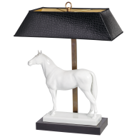 Table Lamp Horse Grande, white, H 48 cm