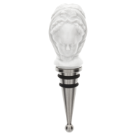 Bottle Stopper, "MEISSEN Bottle Tops", Lady with Bonnet, white, H 11,5 cm