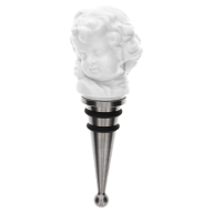 Bottle Stopper, "MEISSEN Bottle Tops", Boy, white, H 11 cm