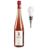 Rosé wine set, 2-pcs, Schloss Proschwitz Rosé, 0,75 l, 11,5 % vol. Bottle top Lady, white