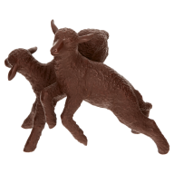 Group of Lambs, Boettger Stoneware