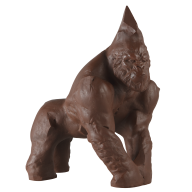 Gorilla, Boettger Stoneware, H 38 cm
