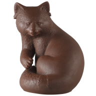 Red panda, Boettger Stoneware, H 33 cm