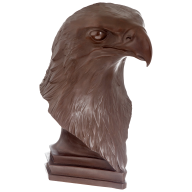 Head of an Eagle, Boettger Stoneware