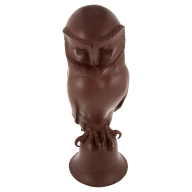 Owl, Boettger Stoneware, H 38 cm