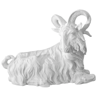 Billy Goat, White, signature Meissen exclusive collection, limited, H 57 cm