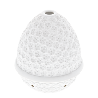 Table light, Royal Blossom, Shape "No 41", white, bisque, H 11 cm