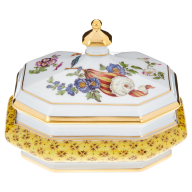 Box "Fruit and flower painting", H 9,2 cm