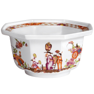 Dish, Chinoiserien after Stadler, oriental flowers, Limited Masterpieces, Ø 16,5 cm