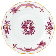 Dinner Plate, Shape "New Cutout", Court dragon, purple, Ø 28 cm