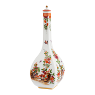Scent bottle depicting "Asian landscape with tea house", H 25 cm
