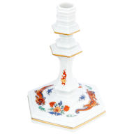 Candle-holder with "Rainbow dragon", H 13,5 cm