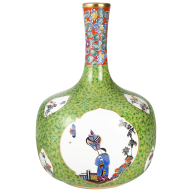 Vase "Chinoiseries", H 30,5 cm