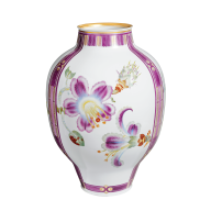 Vase "Stilised Rhododendron", Stilised design after Börner, H 56 cm