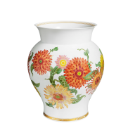 Vase "Stylised Flowers", Stylised flower painting after Börner, H 45 cm